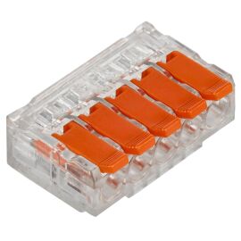 Строительно-монтажная клемма СМК 221-615 (4шт/упак) IEK