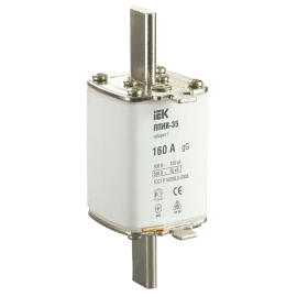 Вставка плавкая предохранителя ППНИ-35, габарит 1, 160А, IEK DPP30-160