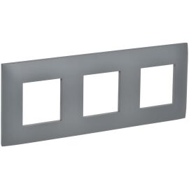 SKANDY Рамка 3-местная SK-F03Gr серый IEK