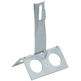 Держатель проводника круглого 6-8мм для конька широкого h=80мм оцинкованная сталь IEK