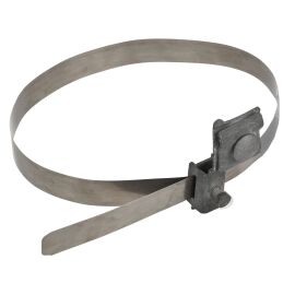 Держатель проводника круглого 6-10мм водосточная труба 0-200мм оцинкованная сталь TD IEK