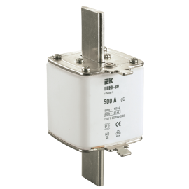 Вставка плавкая предохранителя ППНИ-39, габарит 3, 500А, IEK DPP50-500