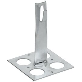 Держатель проводника круглого 6-8мм для плоской кровли h=150мм оцинкованная сталь IEK