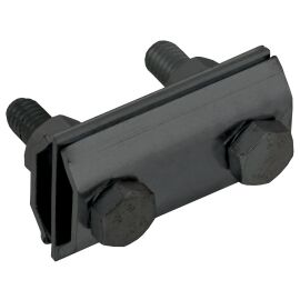 Зажим соединительный двойной сквозной пруток-пруток 8мм оцинкованная сталь TD IEK