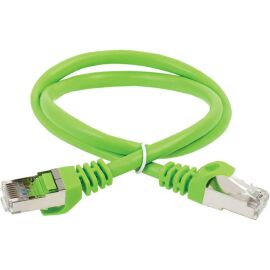 Патч-корд 4 пары, 2хRJ45, 5м, Кат.6, FTP, зеленый, LSZH, ITK PC02-C6FL-5M