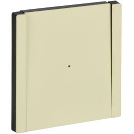 FORTE&PIANO Выключатель 1-клавишный с индикацией 10А FP802M металл серый сланец IEK