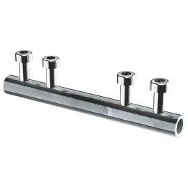 Зажим соединительный прямой пруток-пруток 16мм оцинкованная сталь IEK