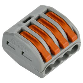 Строительно-монтажная клемма СМК 222-414 (4шт/упак) IEK