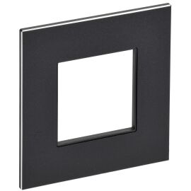 SKANDY Рамка 1-местная SK-F31Bl металл черный IEK