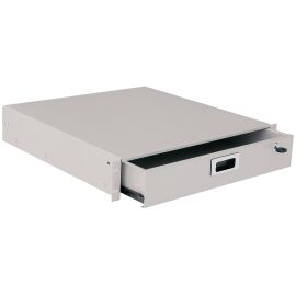 ITK Ящик выдвижной 19" 2U 460мм серый РФ