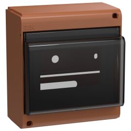 UNION Mini Корпус пластиковый КМПн-6 IP30 дуб IEK