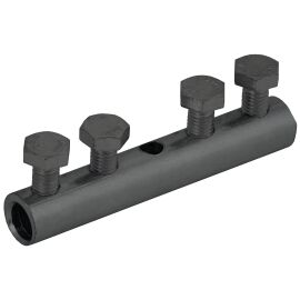 Зажим соединительный прямой пруток-пруток 6-10мм оцинкованная сталь TD IEK