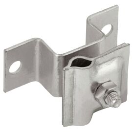 Держатель-зажим соединительный проводника круглого 6-10мм опорный L=30-40мм нержавеющая сталь IEK