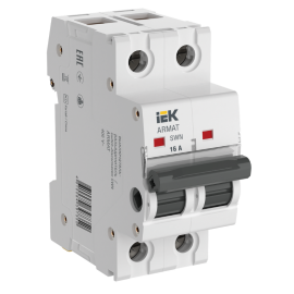 Выключатель-разъединитель ARMAT SWN 2P 16А, IEK AR-SWN-2-016