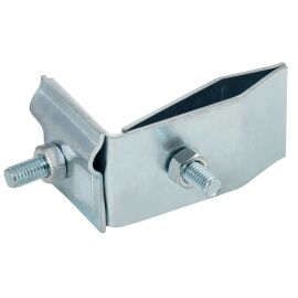 Держатель проводника круглого 6-10мм для фальца угловой h=70мм оцинкованная сталь HDZ IEK