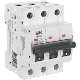ARMAT Автоматический выключатель M10N 3P L 6А IEK