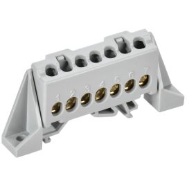 TEKFOR Шина L "фаза" в комбинированном DIN-изоляторе "Стойка" 6х9-7-Ср IEK