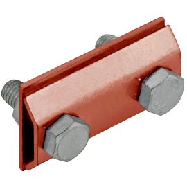 Зажим соединительный сквозной пруток-пруток 8мм медь IEK