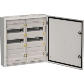 TITAN 5 Корпус металлический ЩРн-72 (2х36) 585х570х140мм IP54 серый (одна дверь) IEK