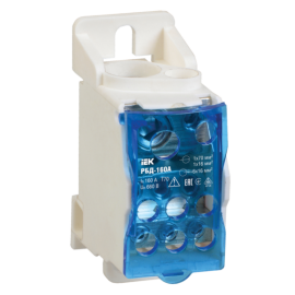 Распределительный блок на DIN-рейку РБД-160А, IEK, RBD-160