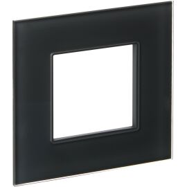 SKANDY Рамка 1-местная SK-F21G стекло графит IEK