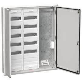 TITAN 5 Корпус комбинированный ЩРв-144 (3х72) 1005х885х130мм IP30 белый IEK