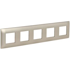 SKANDY Рамка 5-местная SK-F05Sh шампань IEK
