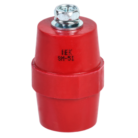 Изолятор SM51 (М8) силовой с болтом, IEK YIS11-51-15-B