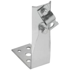 Держатель проводника круглого 6-10мм винтовой угловой h=150мм оцинкованная сталь IEK