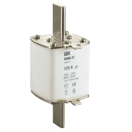 Вставка плавкая предохранителя ППНИ-37, габарит 2, 125А, IEK DPP40-125