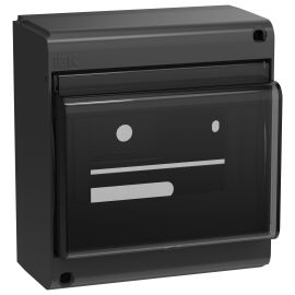 UNION Mini Корпус пластиковый КМПн-6 IP30 черный IEK