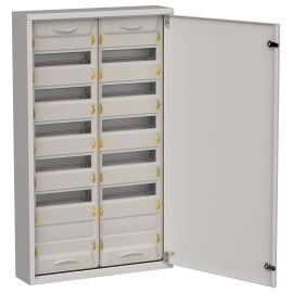 TITAN 5 Корпус металлический ЩРн-144 (2х72) 960х570х140мм IP31 серый (одна дверь) IEK