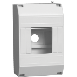Корпус пластиковый КМПн 1/4, IP20, белый, IEK MKP31-N-04-30-135