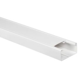 METRA Кабель-канал парапетный 100х50мм с крышкой шириной 75мм белый IEK