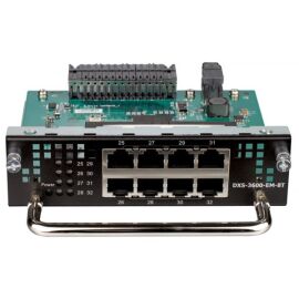 Модуль расширения с 8 портами 10/100/1000Base-T, D-Link DXS-3600-EM-8T