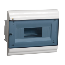 Корпус пластиковый ЩРВ-П-9 модулей встраиваемый, белый, IP41, IEK MKP82-V-09-41-20