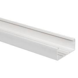 DLP Кабель-канал парапетный 150х65мм без крышки шириной 65мм и без перегородки несущей белый IEK