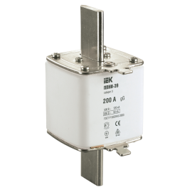 Вставка плавкая предохранителя ППНИ-39, габарит 3, 200А, IEK DPP50-200