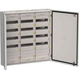 TITAN 5 Корпус металлический ЩРн-180 (3х60) 835х830х140мм IP54 серый (две двери) IEK