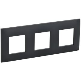 SKANDY Рамка 3-местная SK-F03G графит IEK