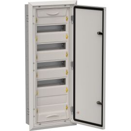 TITAN 5 Корпус металлический ЩРв-60 (1х60) 880х365х130мм IP31 серый (одна дверь) IEK
