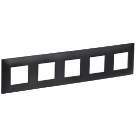 SKANDY Рамка 5-местная SK-F05Bl черный IEK