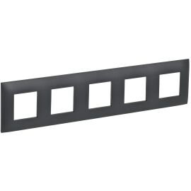 SKANDY Рамка 5-местная SK-F05T титан IEK