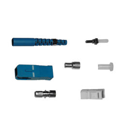 Коннектор разобранный SC/UPC, SM, Simplex, феррул, кабель 3мм