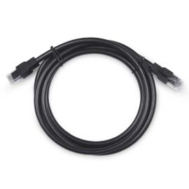 Патч-корд 4 пары, 2хRJ45, 10м, Кат.6a, UTP, черный, армиров., PE, Cabeus PC-ARM-UTP-RJ45-Cat.6a-10m-PE