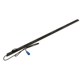 Блок розеток вертик. 24 гнезда (Schuko), 32A, черный, кабель 3м, DANNMAN 7001080