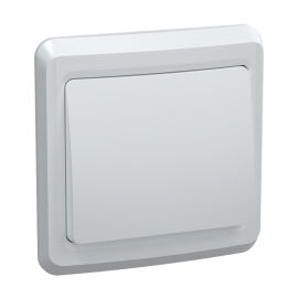 Выключатель 1-клавишный, 10А, ВС10-1-0-ВБ, белый, IEK EVV10-K01-10-DM