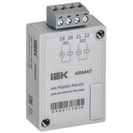 ARMAT Модуль анализатора качества электроэнергии 2 релейных выхода IEK