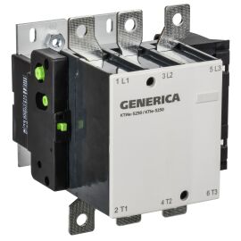 Контактор КТИе-5250 250А 230В/АС3 GENERICA
