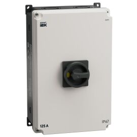 ARMAT Выключатель-разъединитель SDM 3P 125А в пластиковом боксе IP67 IEK